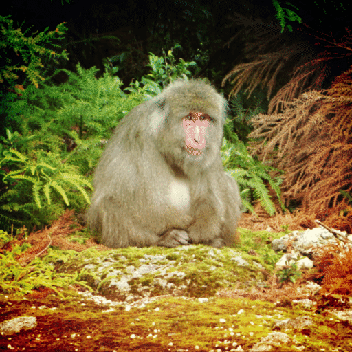 Wise monkey GIF