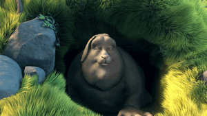 Big Buck Bunny with a single palette and without dithering