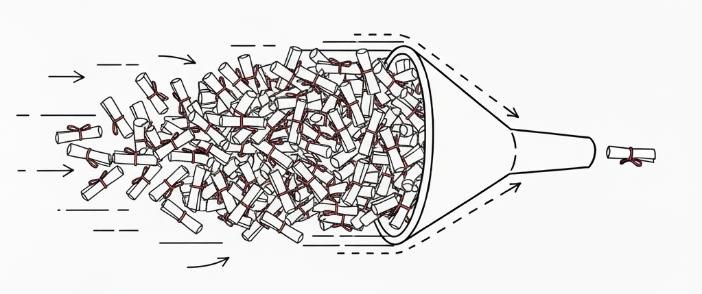 Broccoli queueing illustration