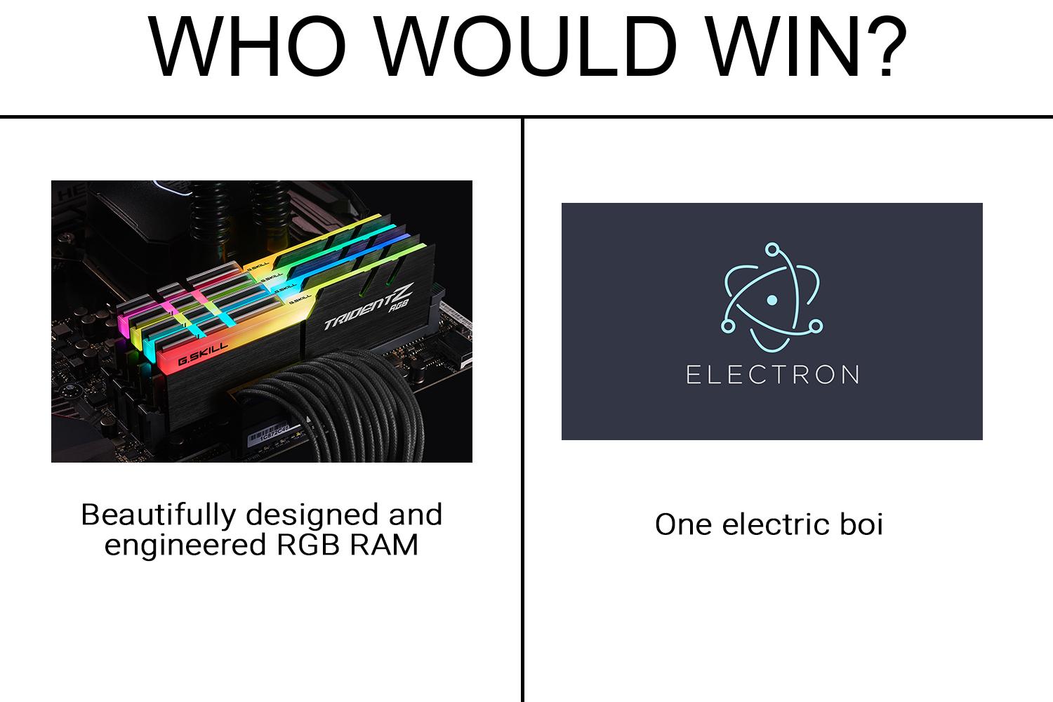 Electron meme