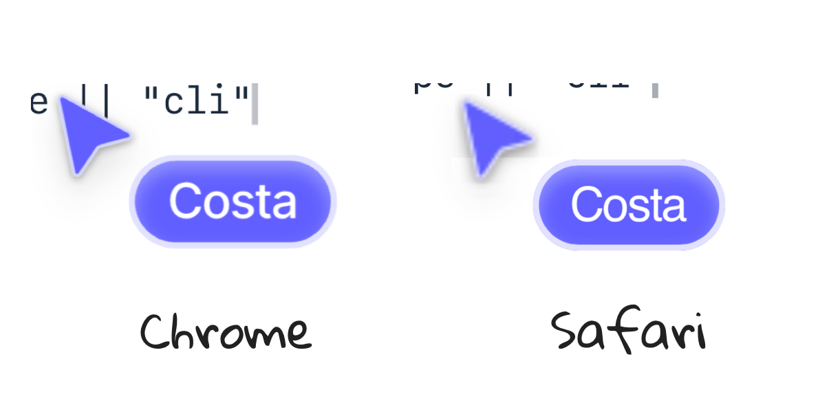 Cursor blur in gethopp.app