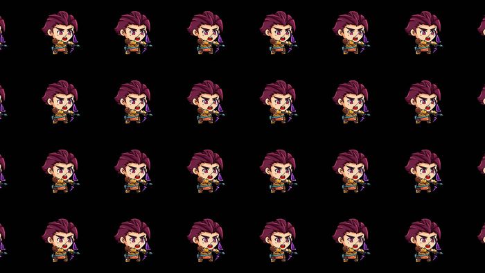 Tiling sprite pattern