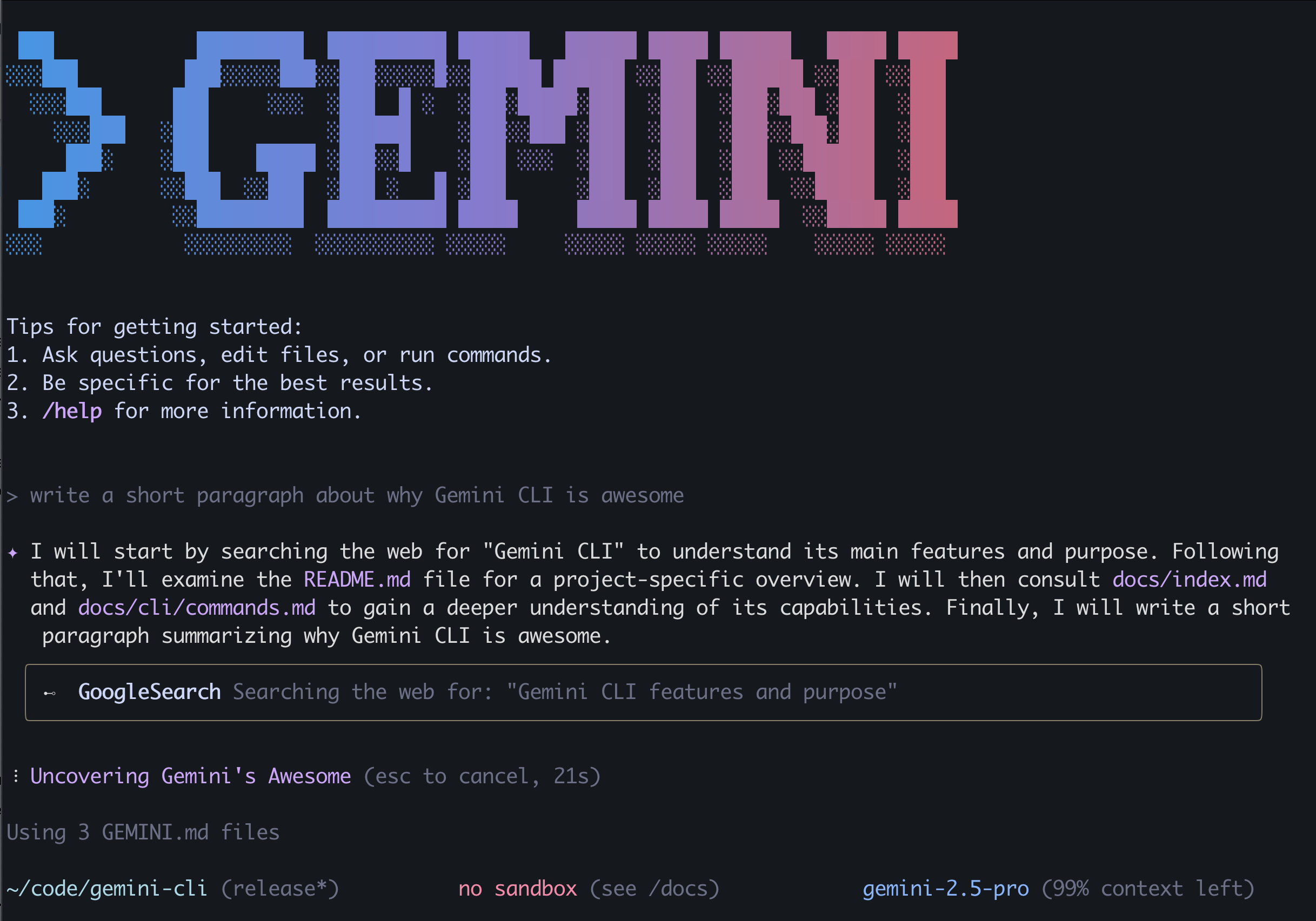 google-gemini/gemini-cli cover