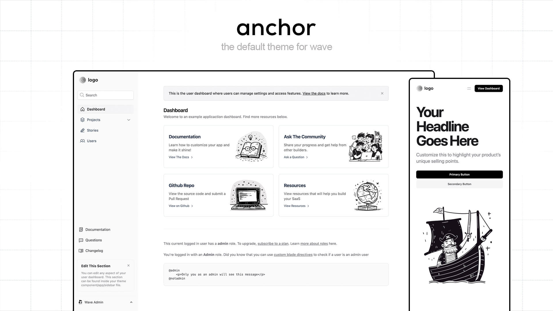 thedevdojo/wave cover