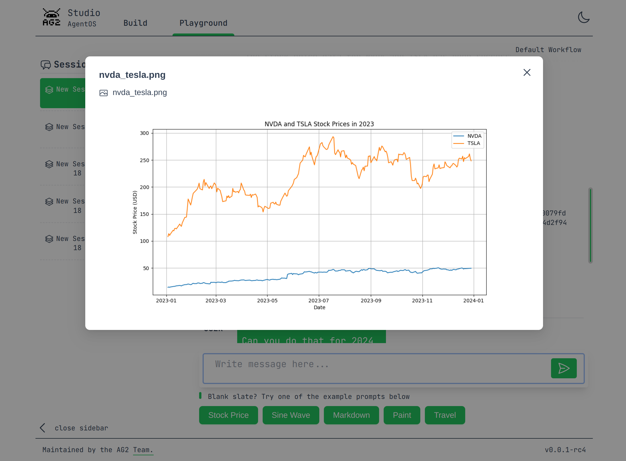 ag2ai/ag2studio cover