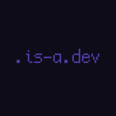 is-a-dev