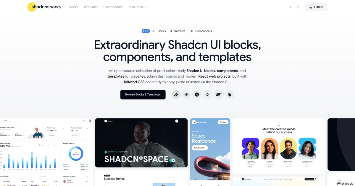 shadcnspace/shadcnspace cover