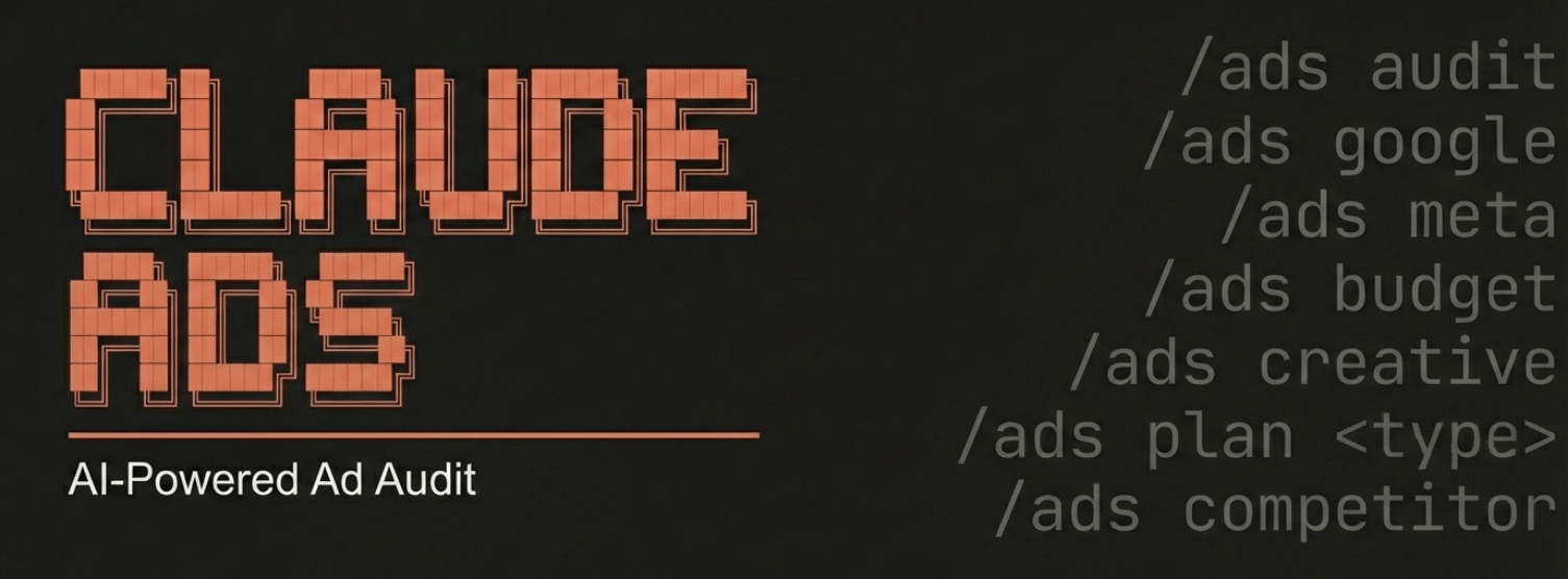 AgriciDaniel/claude-ads cover