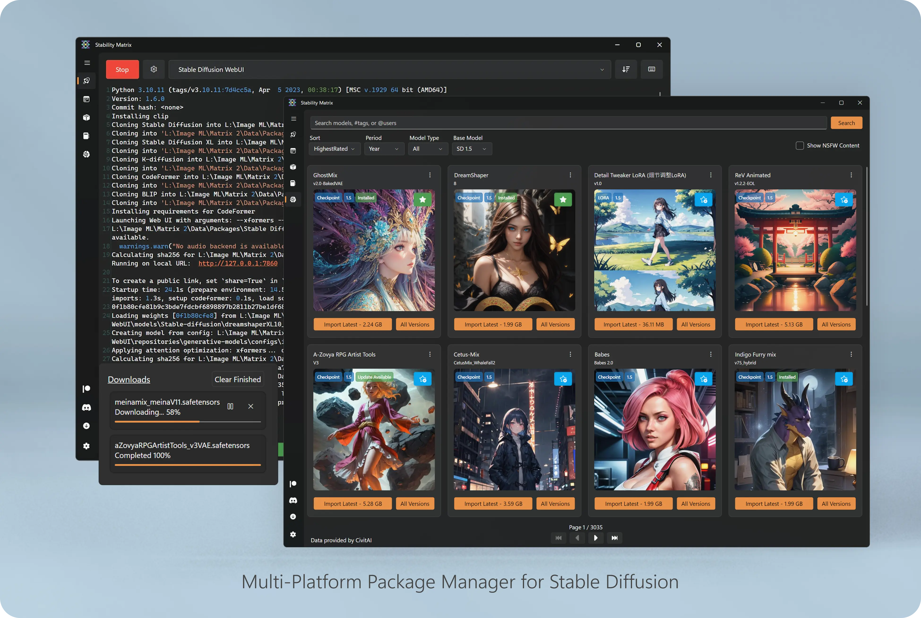 LykosAI/StabilityMatrix cover
