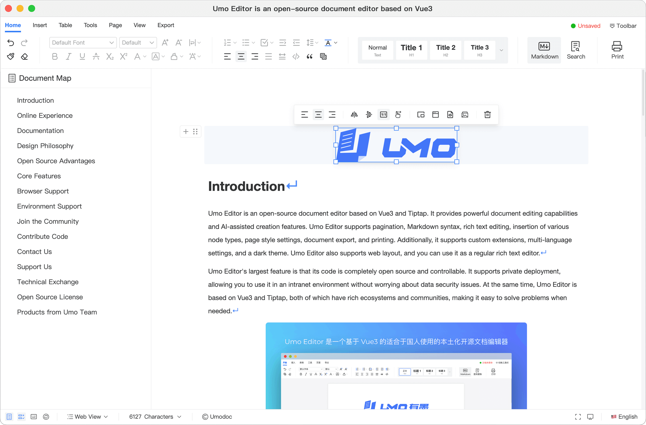 umodoc/editor cover