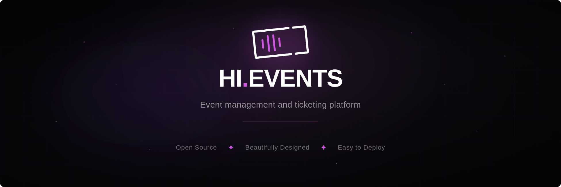 HiEventsDev/Hi.Events cover