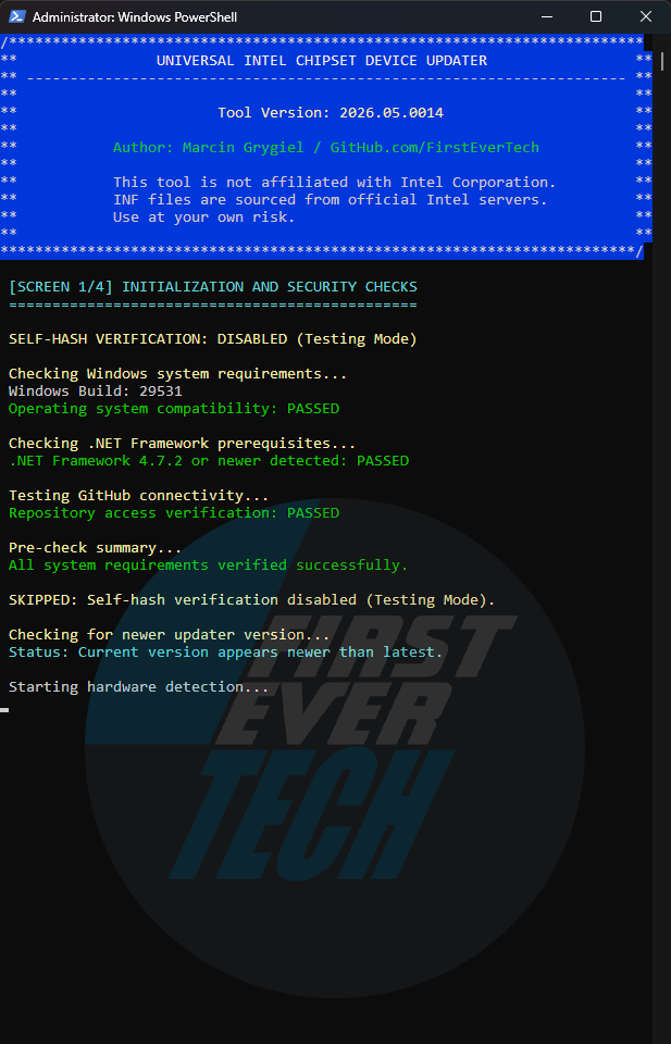 FirstEverTech/Universal-Intel-Chipset-Updater cover
