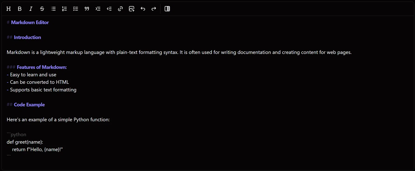 nezanuha/markdown-text-editor cover