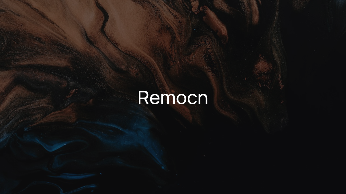 kapishdima/remocn cover