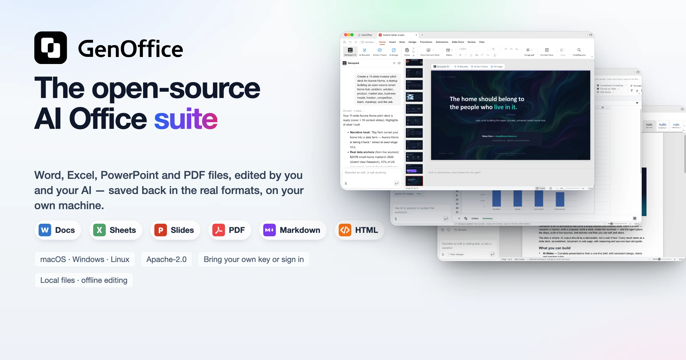 genspark-ai/genoffice cover